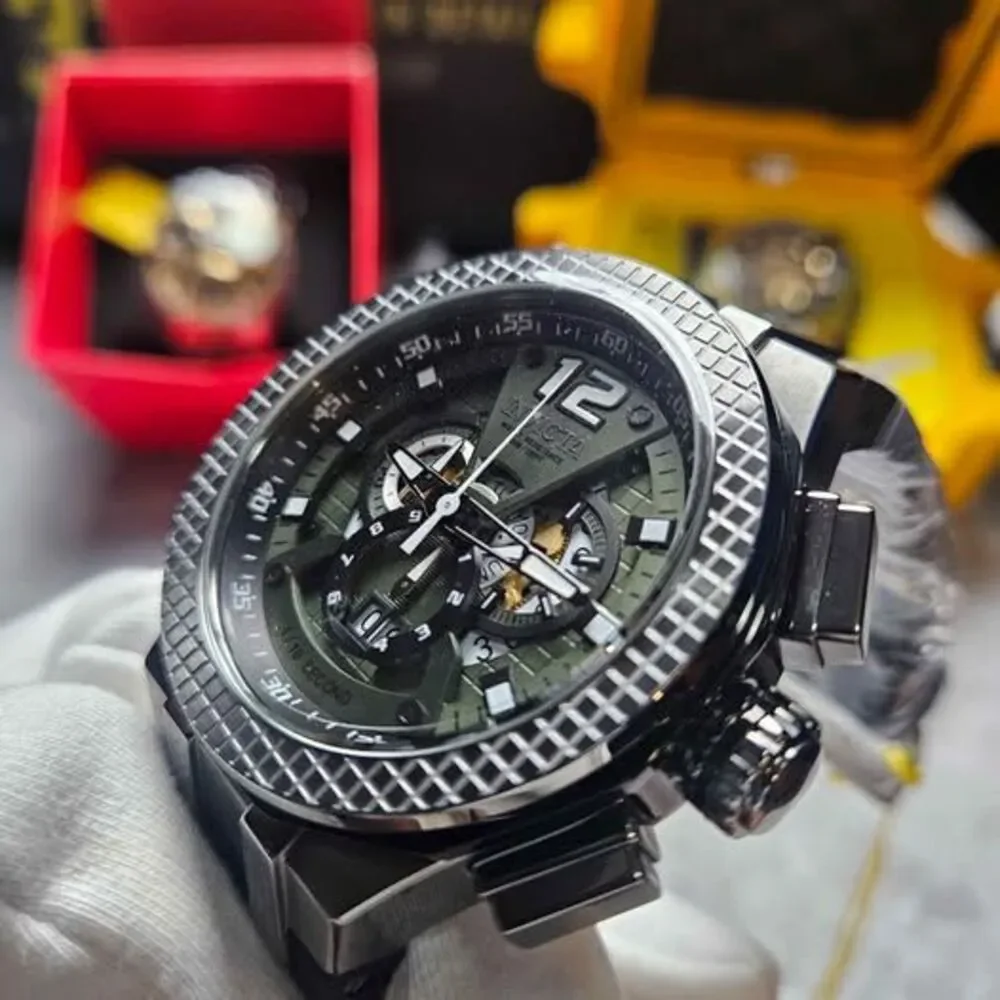 Invicta Speedway Swiss Ronda 5050.C Caliber Men's Watch - 52mm, Black